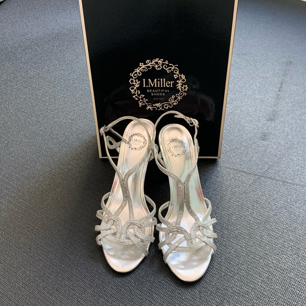 Silver Party Heels